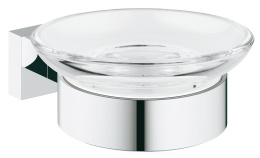 Мыльница с держателем GROHE Essentials Cube, хром (40754001)