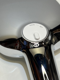 Душевой гарнитур GROHE Tempesta Cube 110, 2 режима струи, душевая штанга 900 мм, 13,5 л/мин, хром (27788003/U), уцененный товар