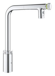 Смеситель для кухни GROHE Minta SmartControl с вытяжным изливом 2jet, хром (31889000)