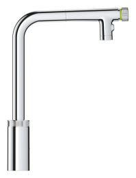 Смеситель для кухни GROHE Minta SmartControl с вытяжным изливом 2jet, хром (31889000)
