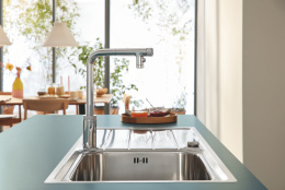 Смеситель для кухни GROHE Minta SmartControl с вытяжным изливом 2jet, хром (31889000)