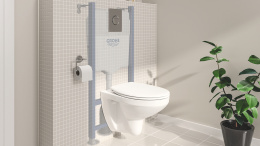 Комплект инсталляции GROHE Solido 4 в 1 с подвесным унитазом и сиденьем (39498000)