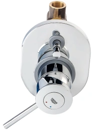 Смеситель для ванны GROHE BauClassic в комплекте с монтажной частью, хром (29047000)