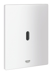 Панель смыва для унитаза GROHE Tectron Bau E инфракрасная, питание от сети 230V, альпин-белый (39881SH0)