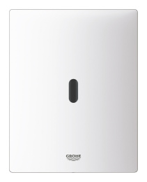 Панель смыва для унитаза GROHE Tectron Bau E инфракрасная, питание от сети 230V, альпин-белый (39881SH0)