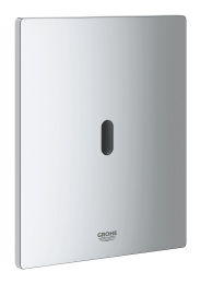 Панель смыва для унитаза GROHE Tectron Bau E инфракрасная, питание от батареи 6V, хром (39882000)