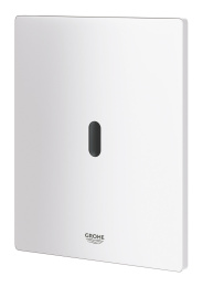 Панель смыва для унитаза GROHE Tectron Bau E инфракрасная, питание от батареи 6V, альпин-белый (39882SH0)