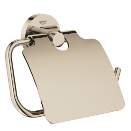 Держатель для туалетной бумаги с крышкой GROHE Essentials, никель глянец (40367BE1)