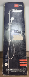 Душевая система GROHE Tempesta System 250 Cube с переключателем потоков, хром (26694001/U), уцененный товар