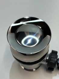 Смеситель для раковины GROHE Eurocube с донным клапаном, M-size, хром (23445000/U1), уцененный товар