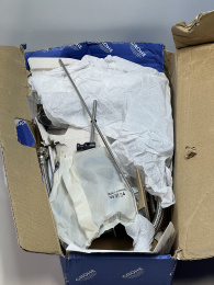 Смеситель для раковины GROHE Eurocube с донным клапаном, M-size, хром (23445000/U1), уцененный товар