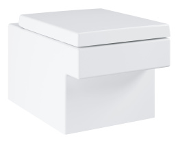 Унитаз подвесной с сиденьем с микролифтом GROHE Cube Ceramic, альпин-белый (NW0038)