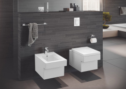 Унитаз подвесной с сиденьем с микролифтом GROHE Cube Ceramic, альпин-белый (NW0038)