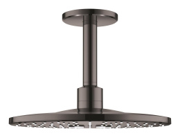 Верхний душ GROHE Rainshower SmartActive 310, 2 режима, 142 мм, темный графит глянцевый (26477A00)