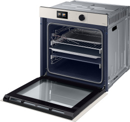 Духовой шкаф Samsung NV7B7997AAA/WT Bespoke c AI Pro cooking, бежевый