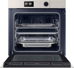 Духовой шкаф Samsung NV7B7997AAA/WT Bespoke c AI Pro cooking, бежевый