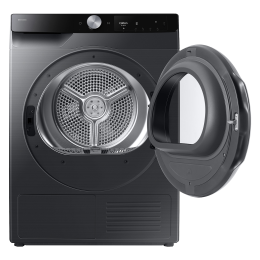 Сушильная машина Samsung DV90T6240LB/LP с интеллектуальной панелью, 9 кг, черный