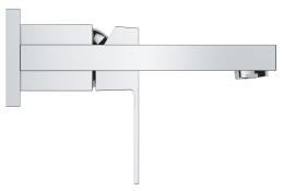 Внешняя часть смесителя для раковины GROHE Eurocube на 2 отверстия, S-Size, хром (19895000)