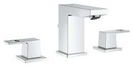 Смеситель для раковины GROHE Eurocube на 3 отверстия с донным клапаном, S-size, хром (20351000)