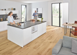 Смеситель для кухонной мойки GROHE Blue Home с системой фильтрации, охлаждения и газирования воды, суперсталь (31455DC1)