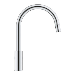 Смеситель для кухни GROHE BauClassic с выдвижной лейкой, хром (30573000)