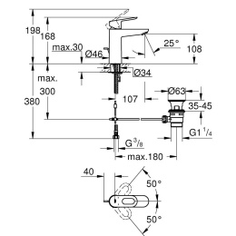 Набор смесителей Grohe Start Loop (120209)