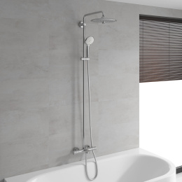 Душевая система GROHE Euphoria System 260 с термостатом для ванны, хром (27475002/U), уцененный товар