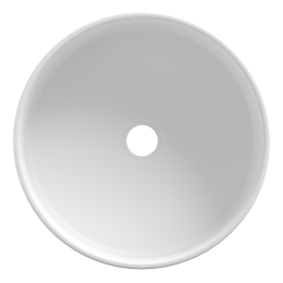 Раковина накладная Aqueduto ESPIRAL, D400, белый матовый (ESP0120)