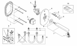 Внешняя часть смесителя для раковины GROHE Eurosmart Cosmopolitan E инфракрасный, хром (36315000)