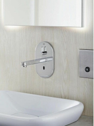 Внешняя часть смесителя для раковины GROHE Eurosmart Cosmopolitan E инфракрасный, хром (36315000)