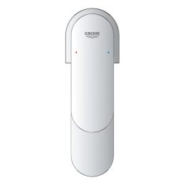Смеситель для раковины GROHE Plus, размер S, с донным клапаном, хром (33163004)