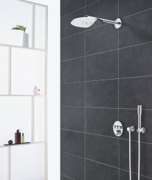 Верхний душ GROHE Rainshower SmartActive 310, 2 режима, 430 мм, хром (26475000)
