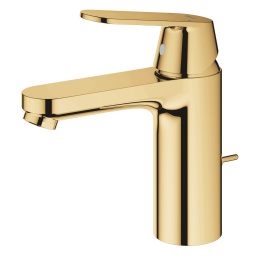 Смеситель для раковины GROHE Eurosmart Cosmopolitan, M-size, с донным клапаном, холодный рассвет, глянец (23325GLC)