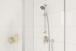 Смеситель для душа GROHE Start QuickFix скрытого монтажа, в комплекте с монтажной частью, хром (32590002)