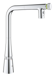 Смеситель для кухни GROHE Zedra SmartControl с вытяжным изливом 2jet, хром (31886000)