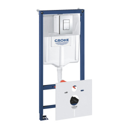 Комплект инсталляции GROHE 38775001 с унитазом Aquatek АЛЬТАИР и сиденьем с микролифтом (NW0149/S)