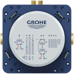 Душевая система GROHE Essence со смесителем для душа, холодный рассвет глянец (25287GL0/U), уцененный товар