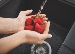 Мойка GROHE K400, 780 x 500 мм, черный гранит (31639AP0)