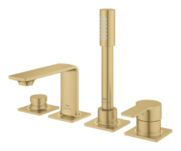 Смеситель для ванны GROHE Allure на 4 отверстия, на край ванны, холодный рассвет матовый (19316GN1)