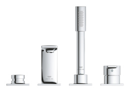 Смеситель для ванны GROHE Allure на 4 отверстия, на край ванны, хром (19316001)