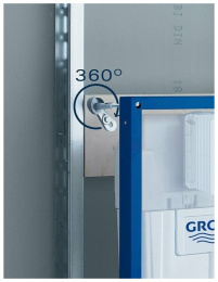 Комплект инсталляции GROHE Rapid SL комплект 3 в 1 для подвесного унитаза с панелью смыва (39503000)