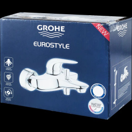 Смеситель для ванны GROHE Eurostyle, белая луна (23726LS3)