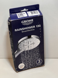 Ручной душ GROHE Rainshower SmartActive 130, 12 л/мин, 3 режима, хром (26544000/UA), уцененный товар