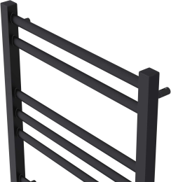 Полотенцесушитель электрический Aquatek Поларис П7 500x700, черный муар AQ EL KO0770BL