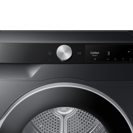 Сушильная машина Samsung DV90T6240LB/LP с интеллектуальной панелью, 9 кг, черный