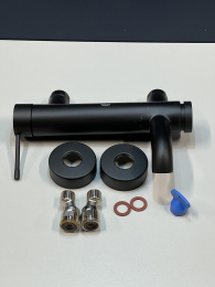 Смеситель для ванны GROHE Essence, фантомный черный (25250KF1), уцененный товар