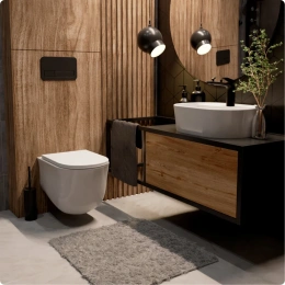 Унитаз AQUAme подвесной с сиденьем с микролифтом, белый (AQM2005)