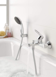 Смеситель для ванны GROHE Start Loop, настенный монтаж, хром (23355000)