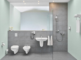 Биде подвесное GROHE Bau Ceramic, альпин-белый (39433000-DP) ПОВРЕЖДЕНА УПАКОВКА