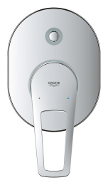 Смеситель для ванны GROHE BauLoop в комплекте с монтажной частью, хром (29041001)